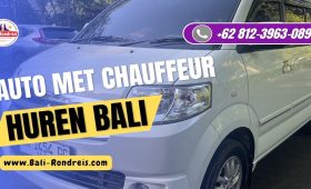 Auto Met Chauffeur Huren Bali